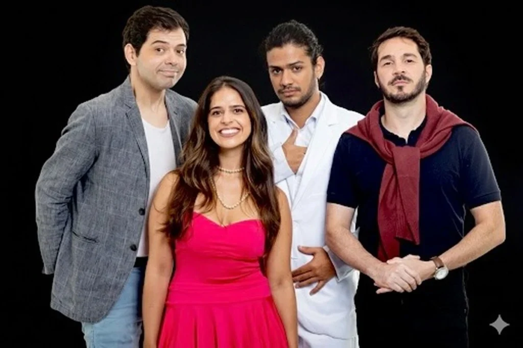 Gustavo Mendes e Gabriel Santana em comédia imperdível