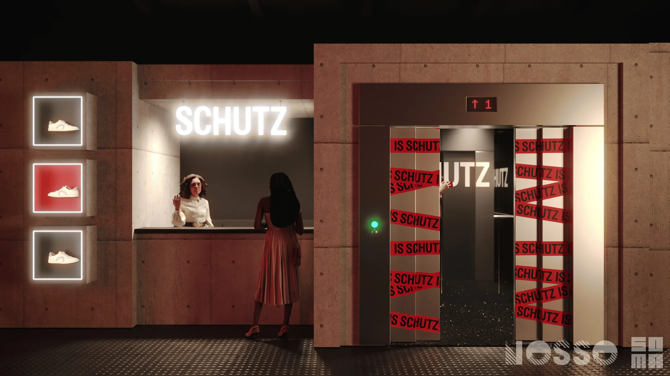 Schutz customiza 1.000 tênis no Nosso Camarote na Sapucaí