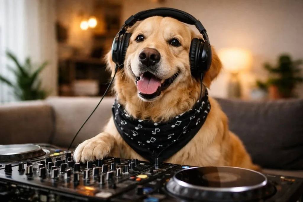 DJ brasileña prueba playlists que influyen en perros