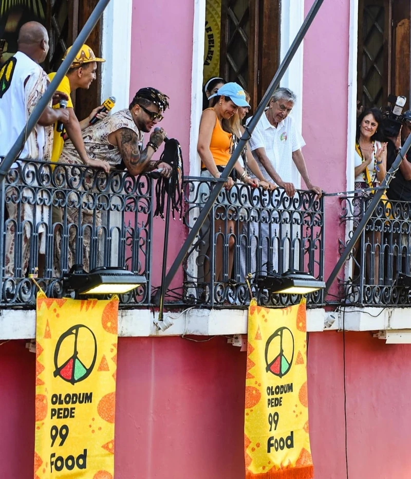 99Food une João Gomes e Olodum em encontro histórico no Pelourinho 3 99Food une João Gomes e Olodum em encontro histórico no Pelourinho