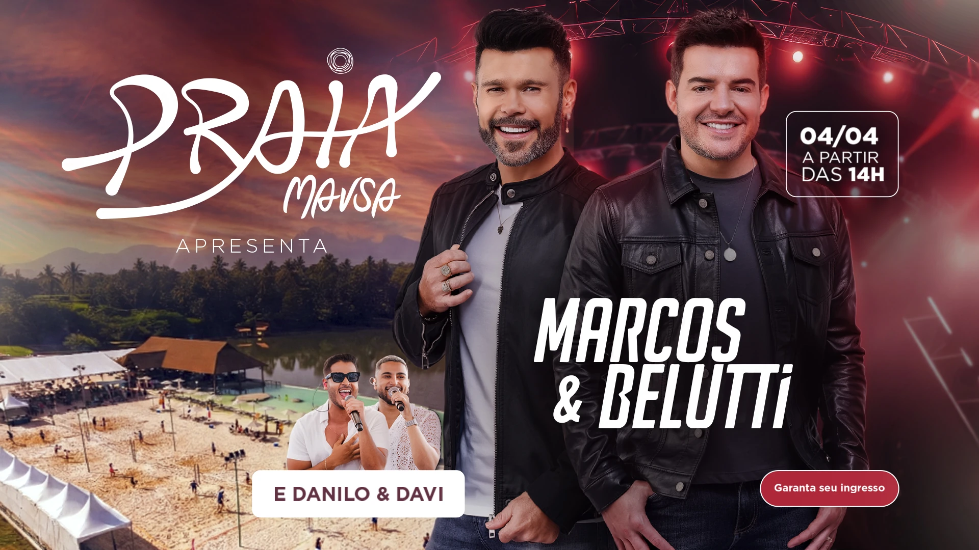 Mavsa Resort Hosts Two Sertanejo Acts This April