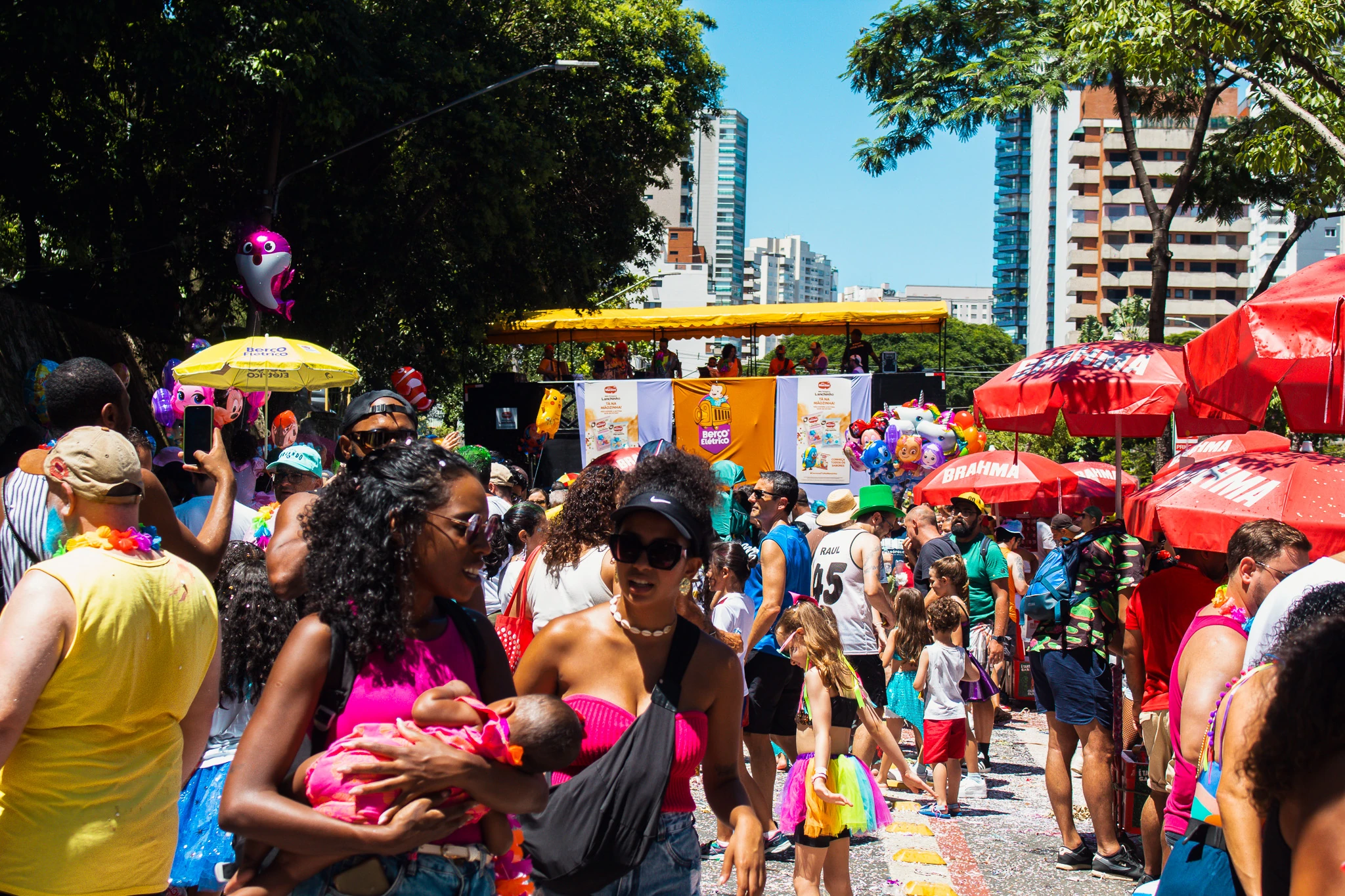 Berço Elétrico estreia Espaço Calma no Carnaval infantil