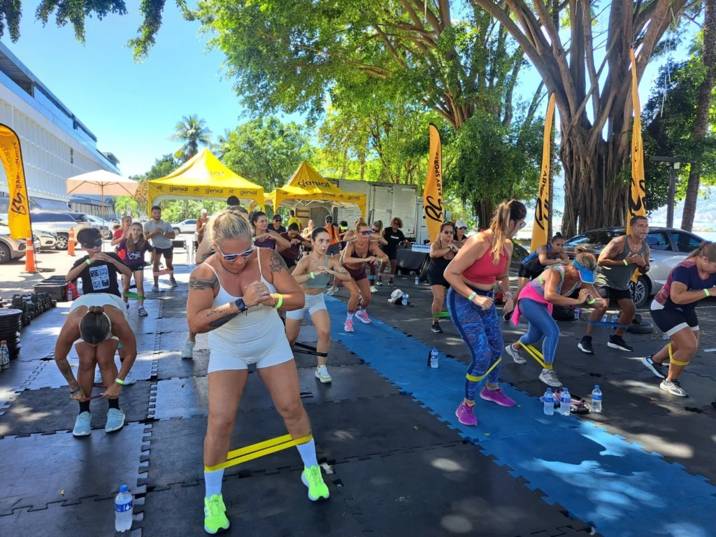 Carnaval Fitness na Baía de Guanabara