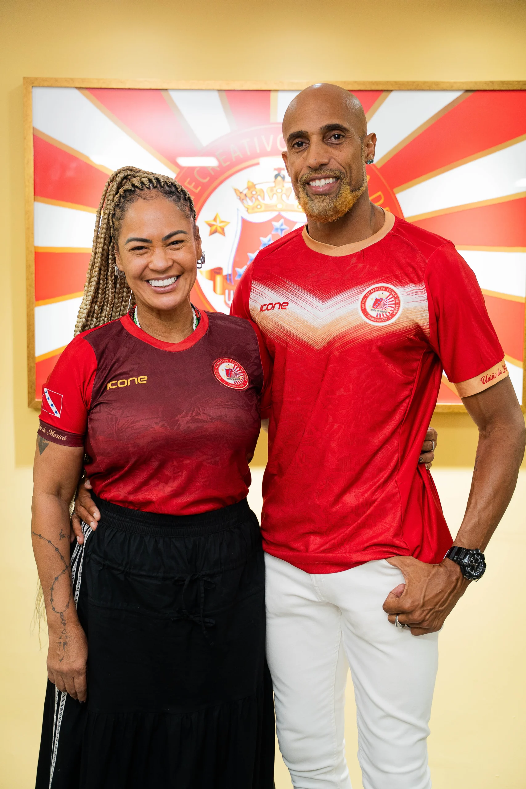 Julinho e Rute reforçam a União de Maricá para o Carnaval 2027