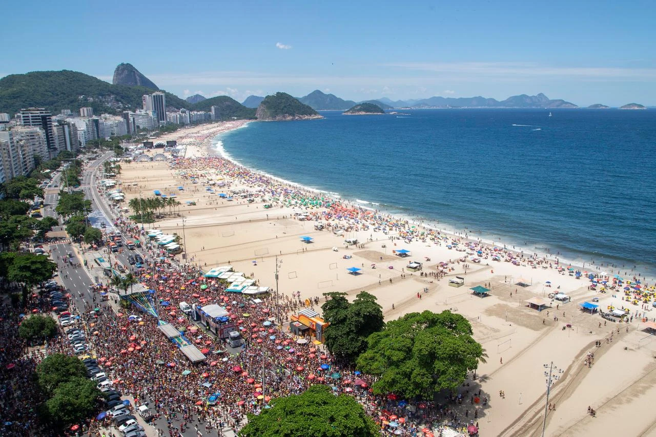 Rio bate 99% de ocupação hoteleira no Carnaval 2026