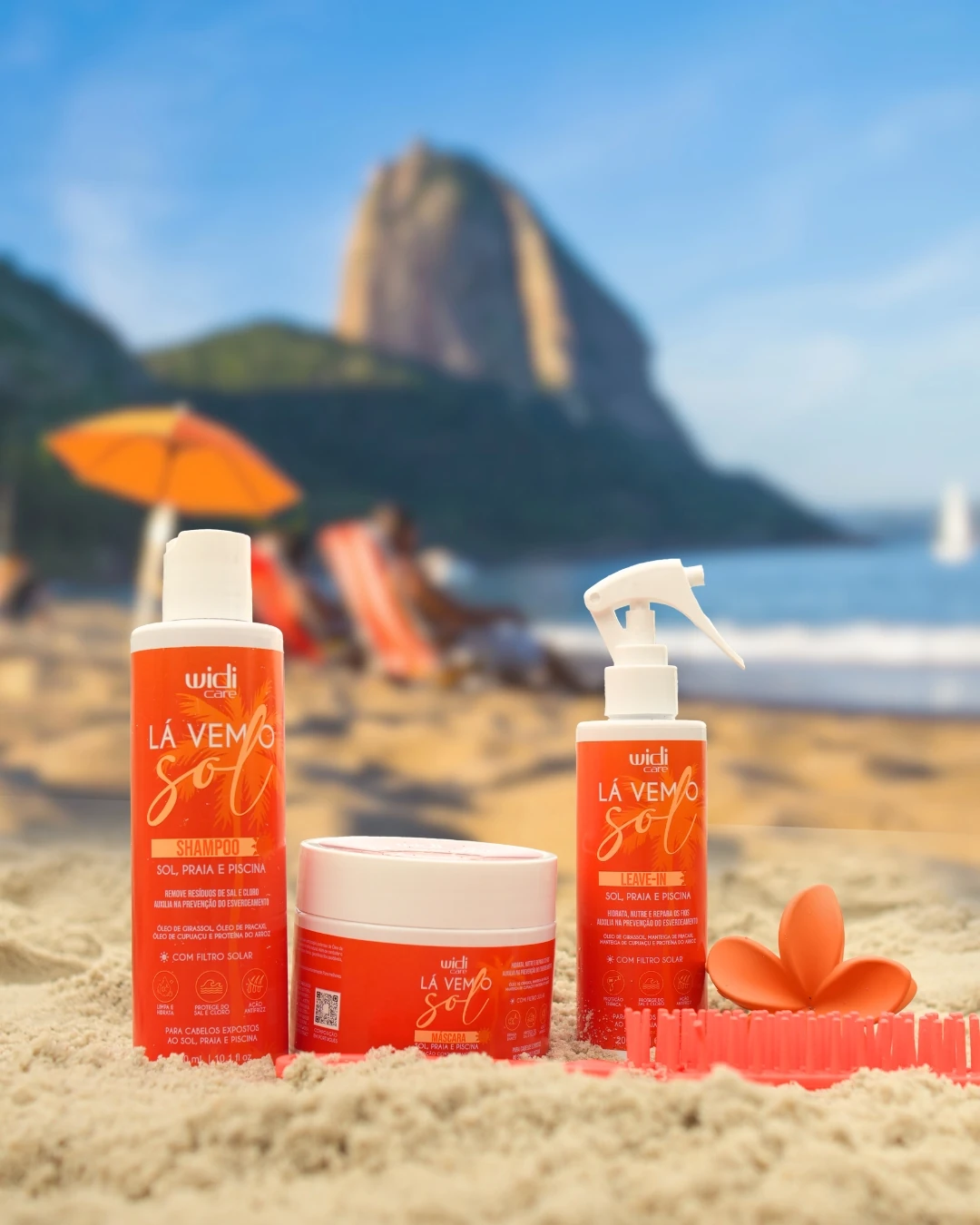 Widi Care Lá Vem o Sol: o kit essencial do pós-praia