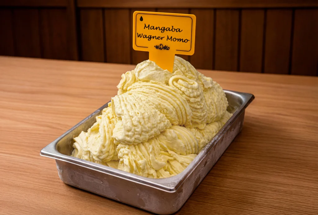 Wagner Momo: gelato de mangaba homenageia o Oscar