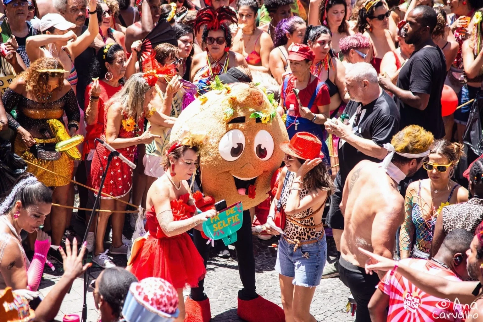 Mascote Leca no bloco Fogo e Paix o.webp