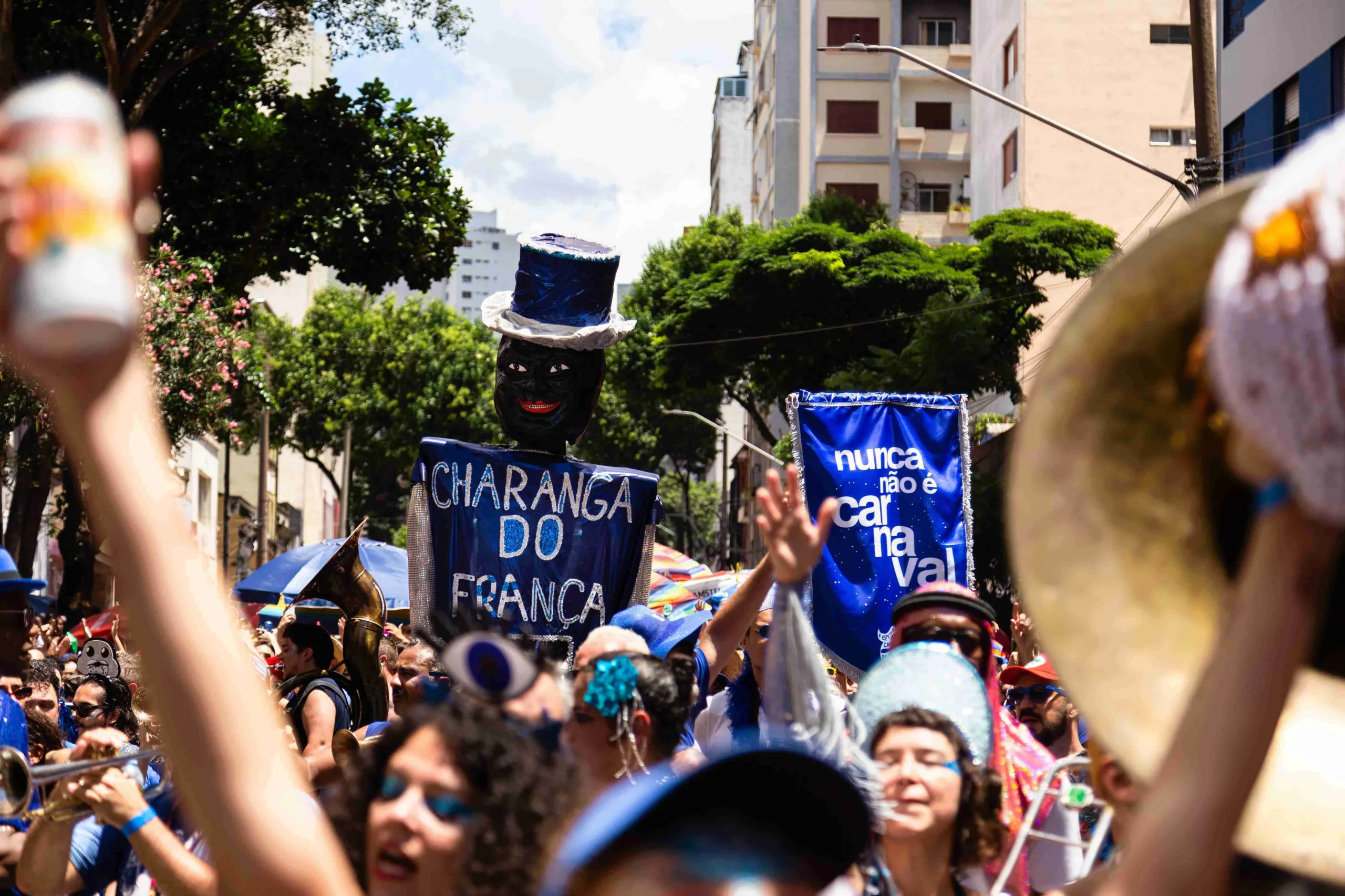 Charanga do França invade SP com 40 mil no Carnaval