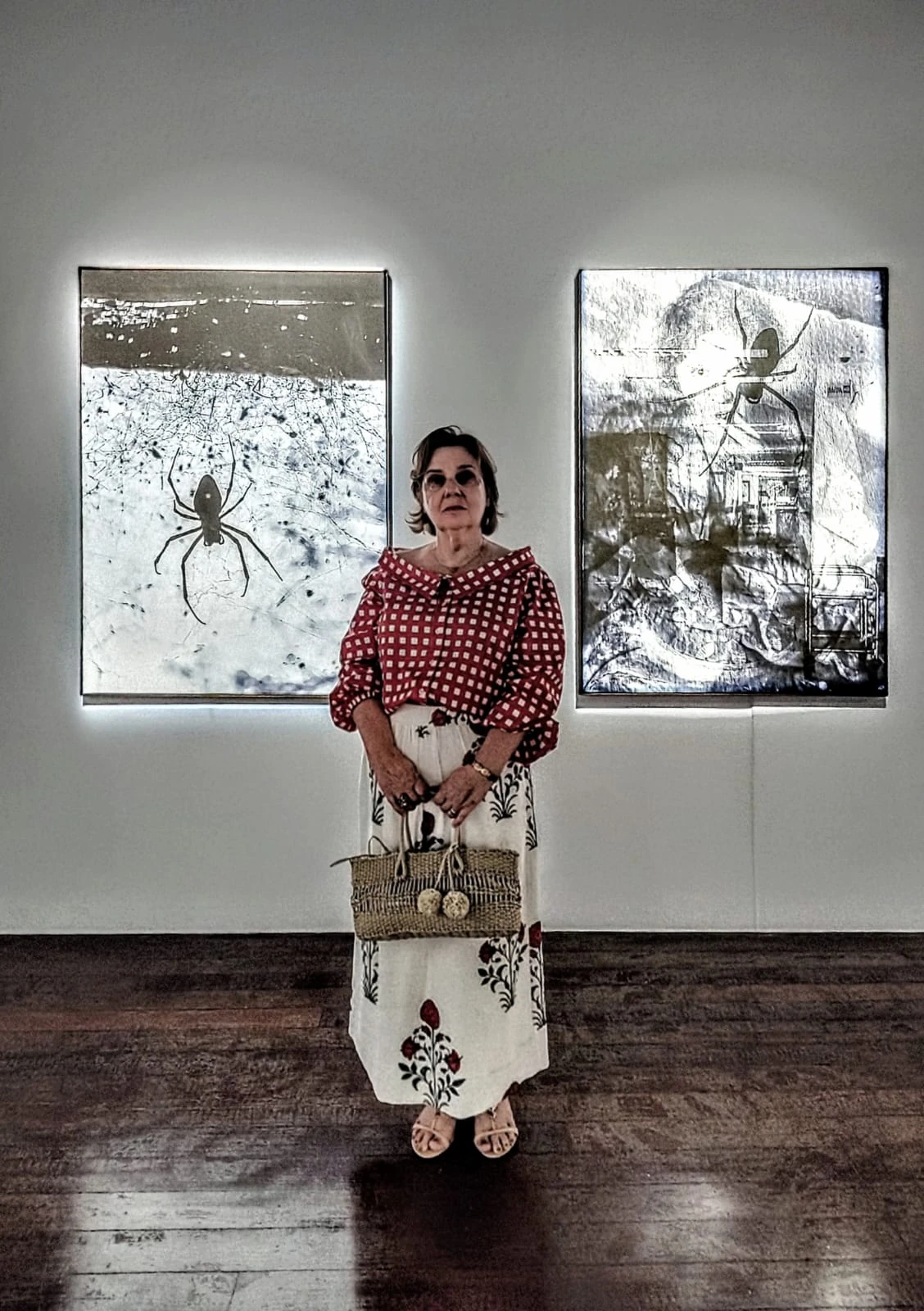 Encontro íntimo com Sandra Gonçalves na exposição da morte