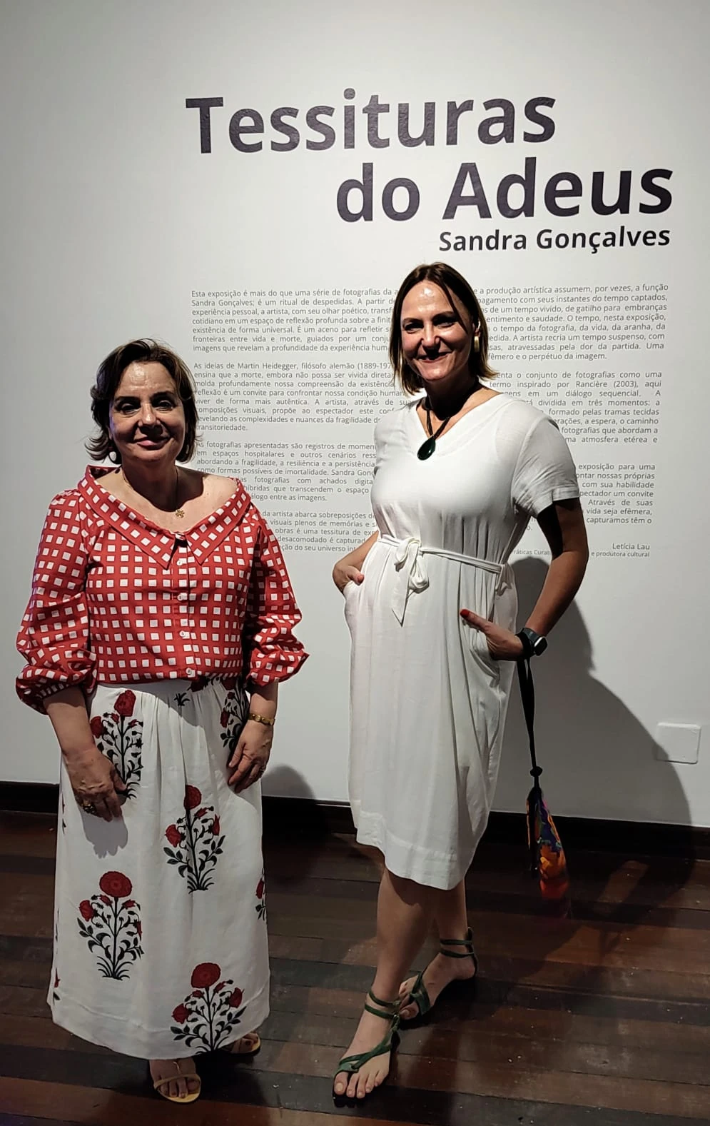 Sandra Gonçalves revela emoções em “Tessituras do Adeus”