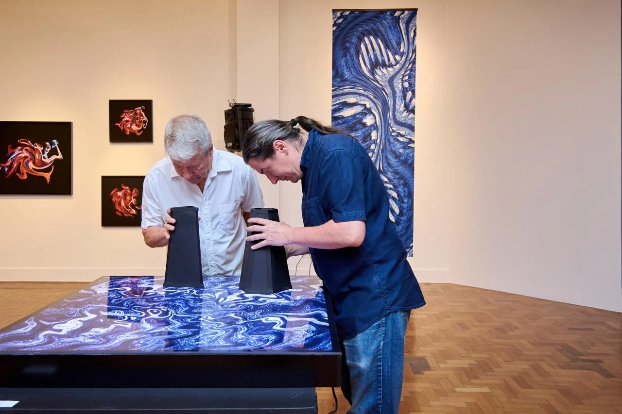 Médico transforma ultrassom em arte no Museu Inimá de Paula