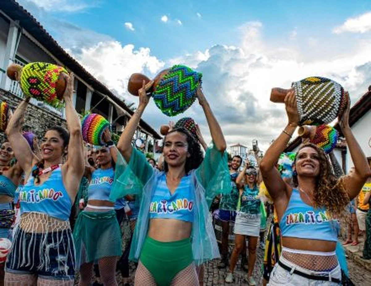 Carnaval raiz em Pirenópolis no Pyrenéus