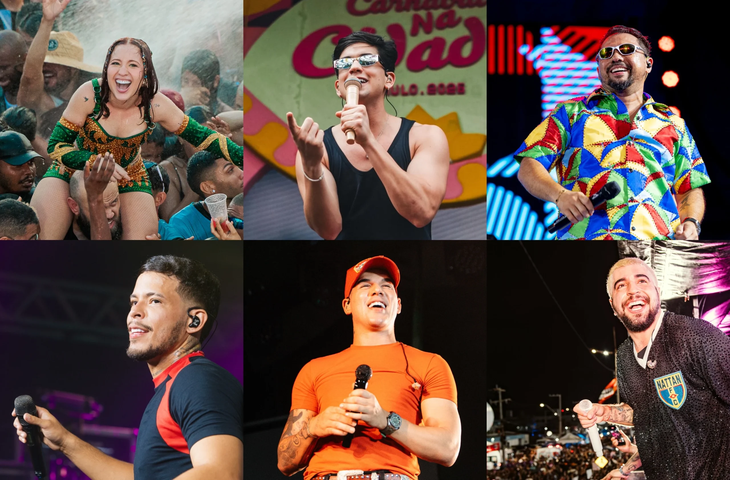 Vybbe leva 13 artistas e 134 shows por 75 cidades no Carnaval