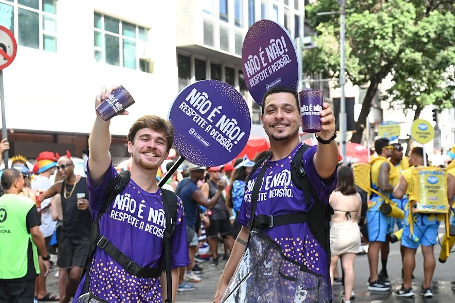 Paolla Oliveira reforça luta contra assédio no Bola Preta 2 Paolla Oliveira reforça luta contra assédio no Bola Preta