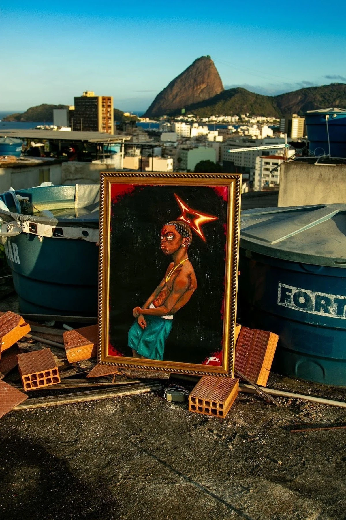 Arte da favela invade o Futuros com IA e resíduos eletrônicos