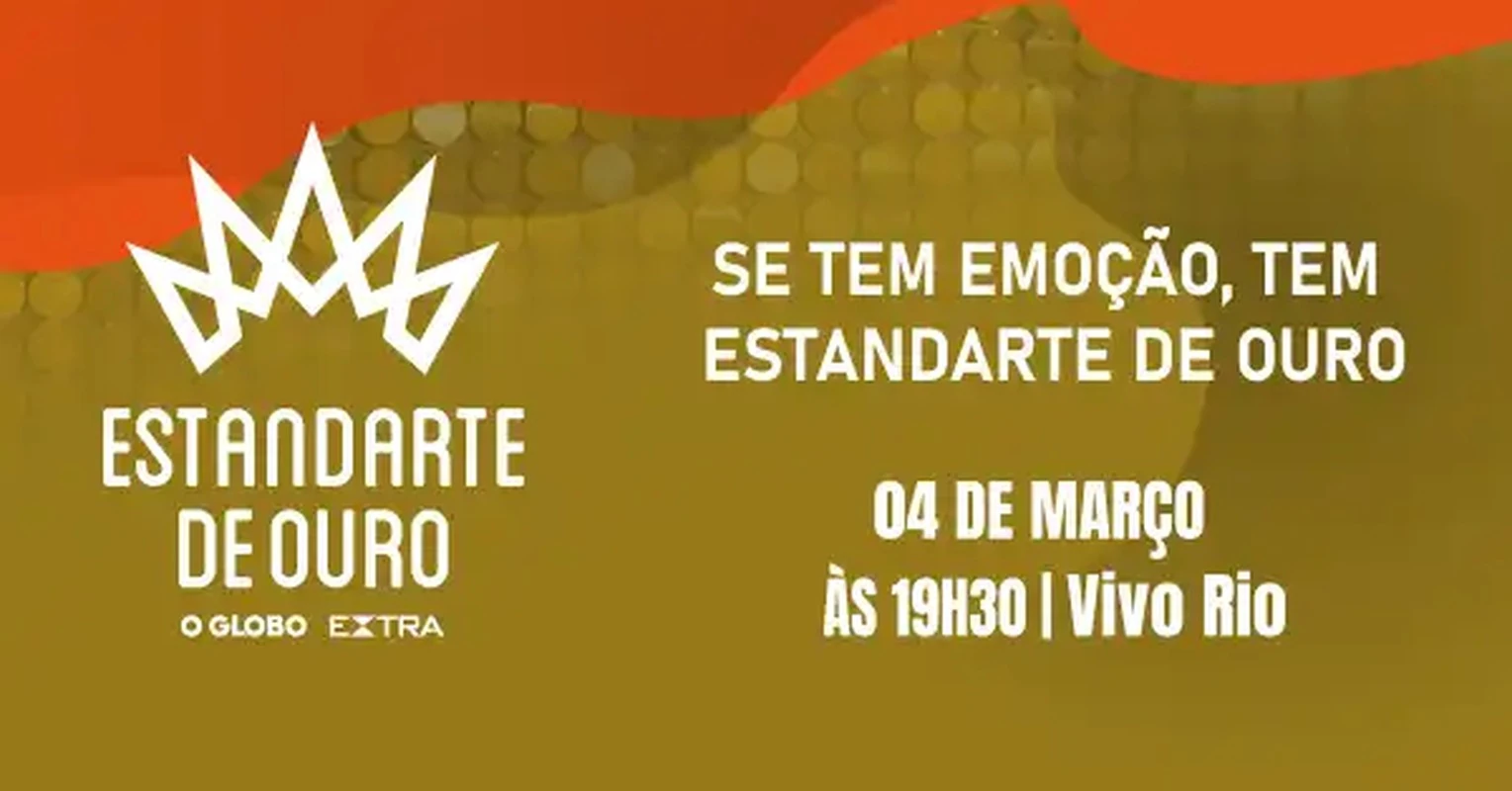 Estandarte de Ouro 2026: ingressos a partir de R$ 72,50