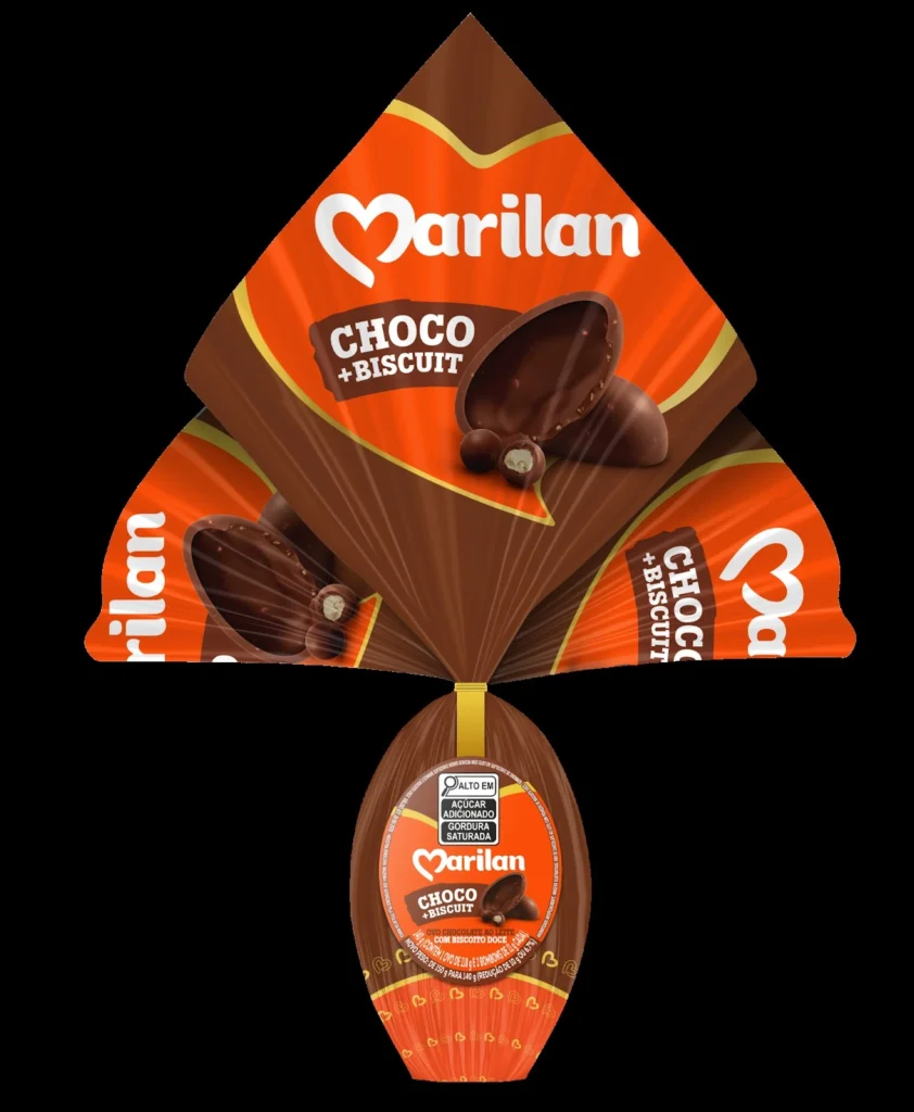 Marilan mistura chocolate e biscoito para a Páscoa 2026