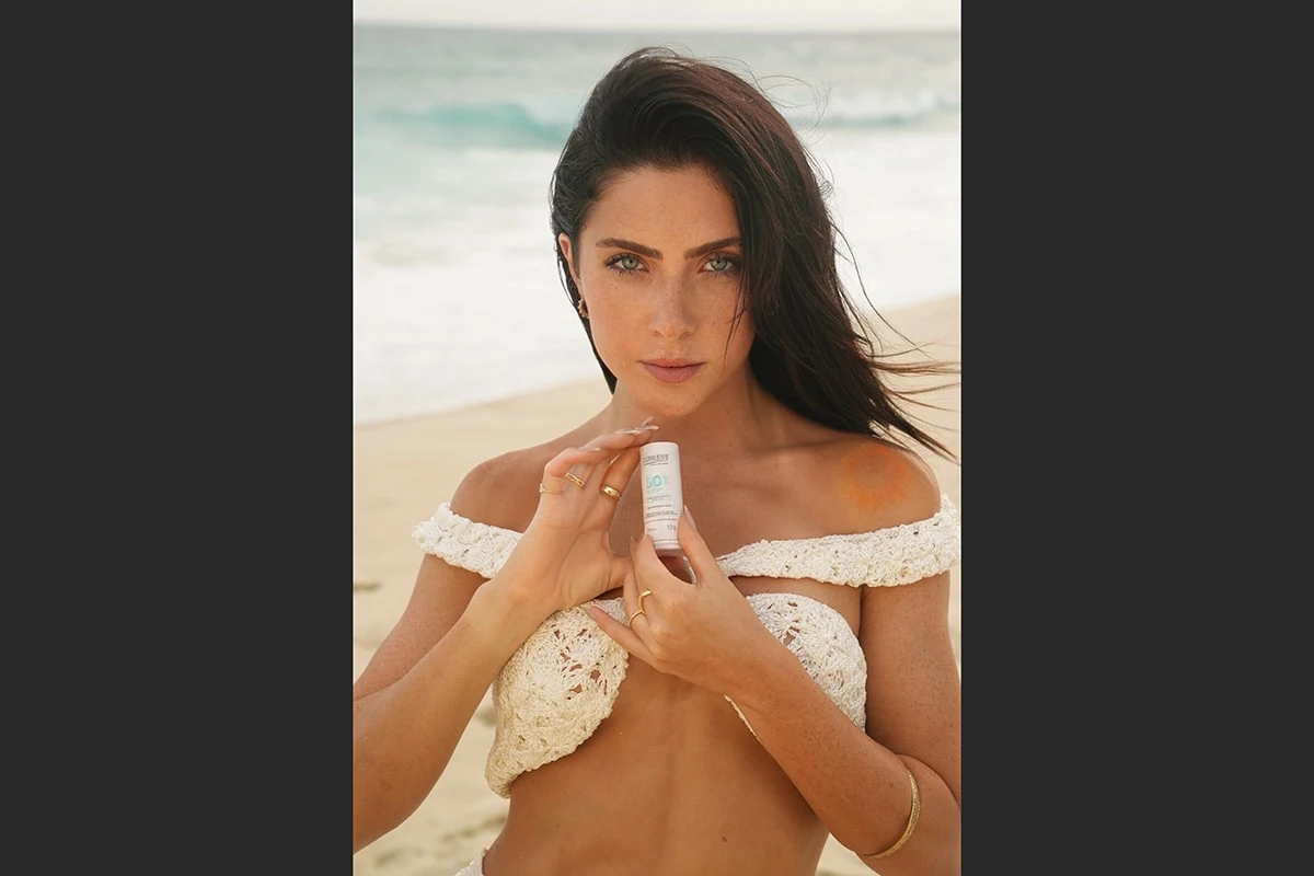 Jade Picon convierte el protector solar en tendencia de belleza 1 Jade Picon convierte el protector solar en tendencia de belleza