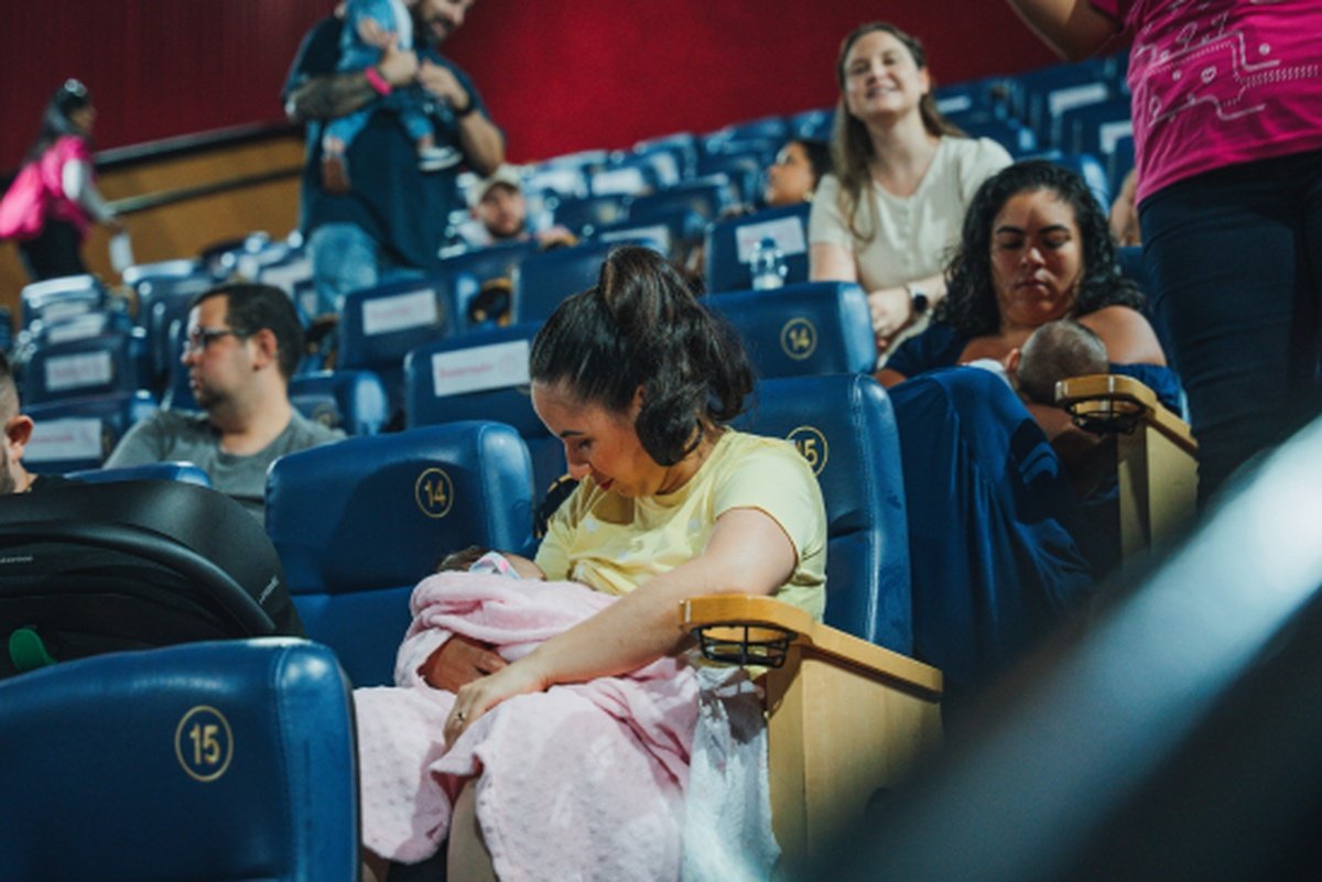 CineMaterna oferece sessões especiais para famílias com bebês no Rio 1 CineMaterna oferece sessões especiais para famílias com bebês no Rio