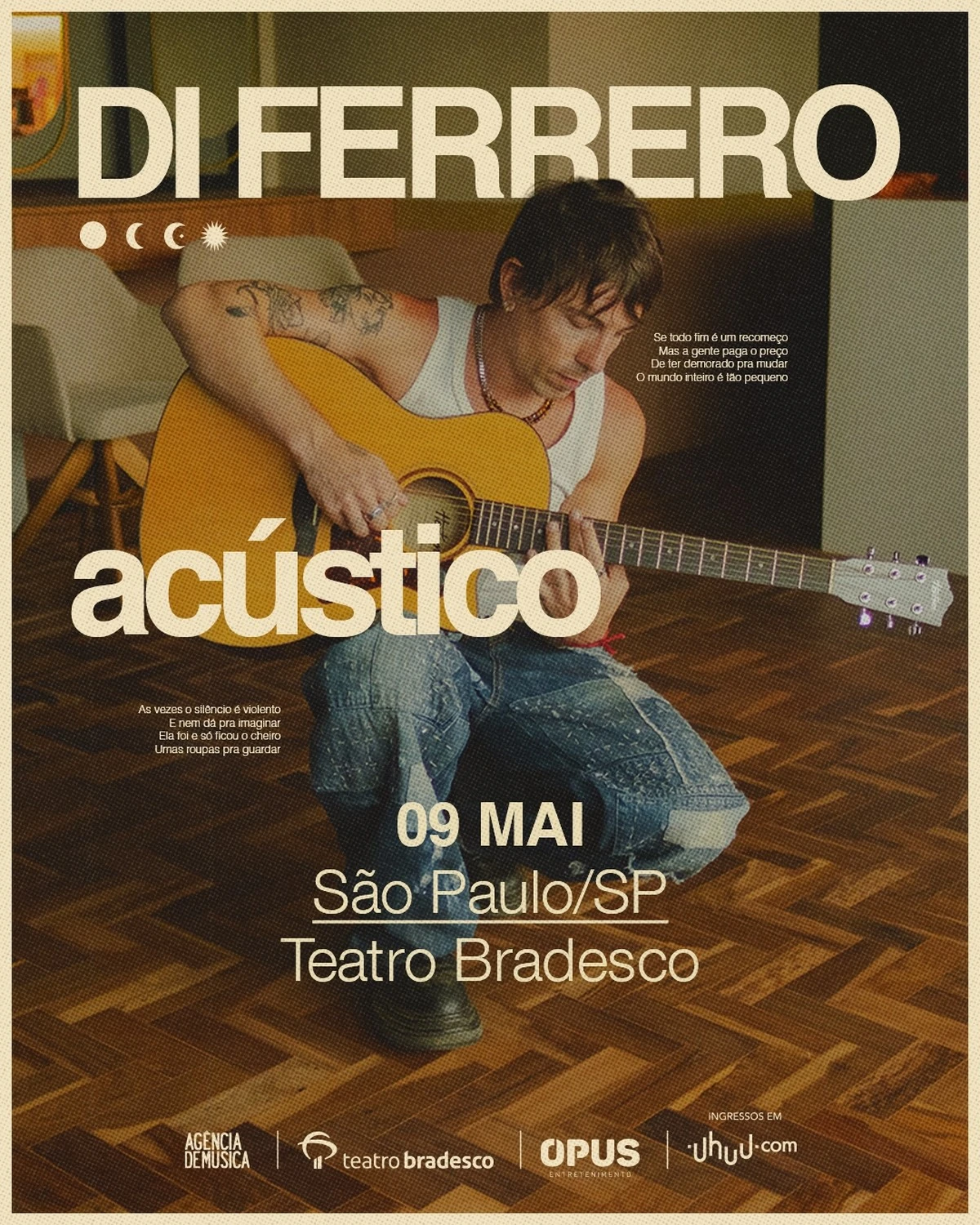 Di Ferrero presenta show acústico en São Paulo