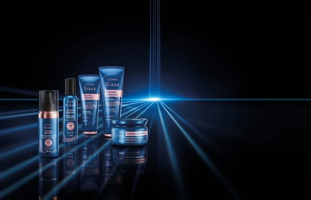 Eudora Siàge promete volume de 44 mil fios a mais sem mega hair Eudora Siàge promete volume de 44 mil fios a mais sem mega hair