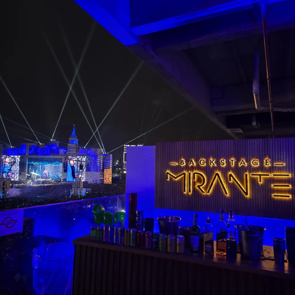 Backstage Mirante lleva hospitalidad premium al Lollapalooza Brasil