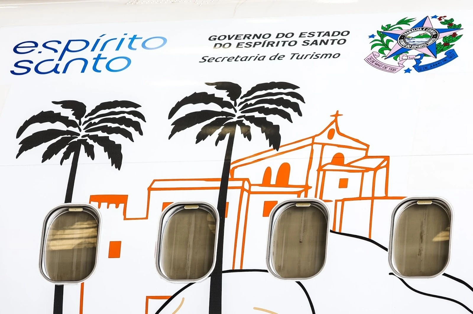 GOL leva o Espírito Santo aos céus em novo Boeing temático