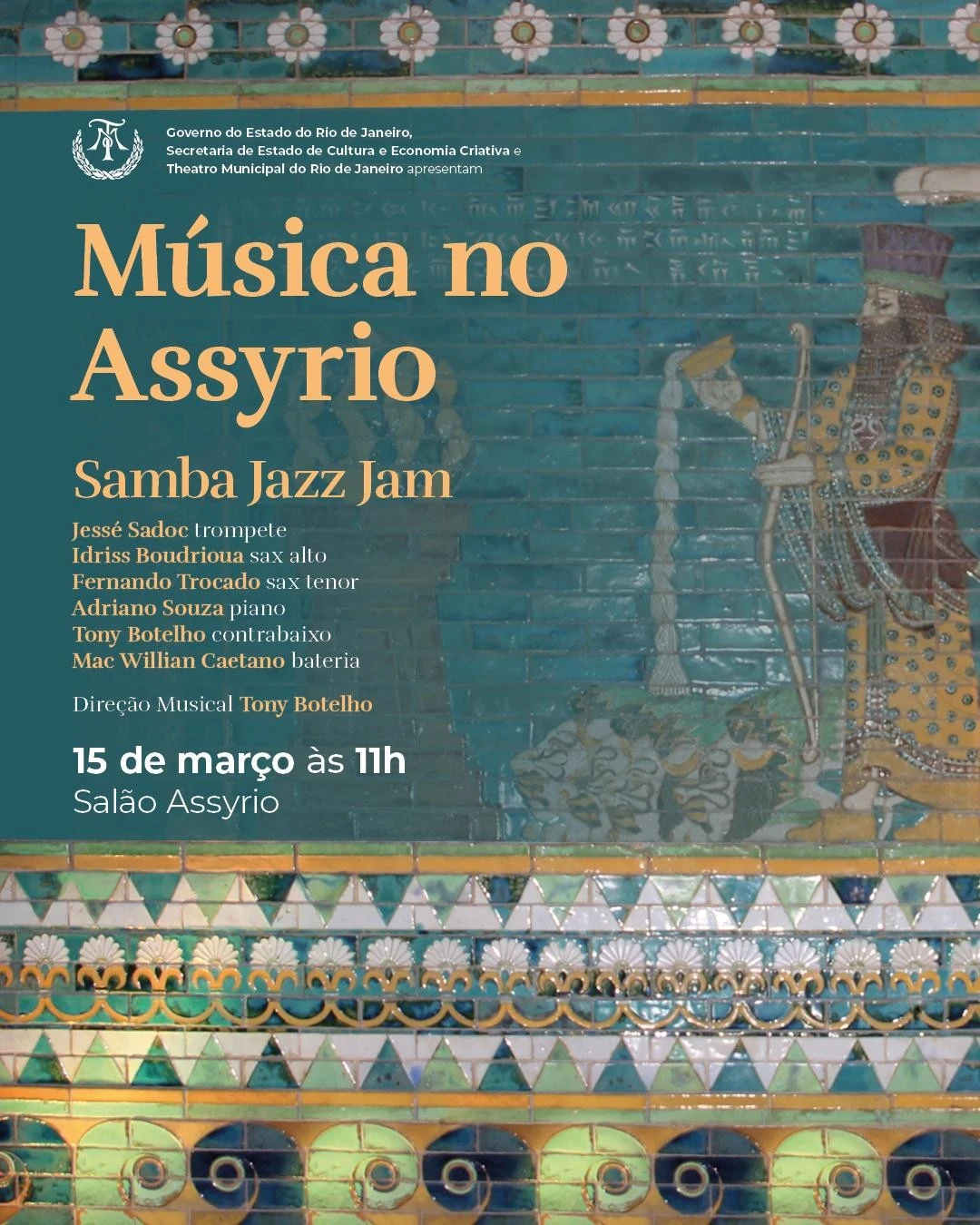 Samba Jazz Jam launches 2026 Assyrio season