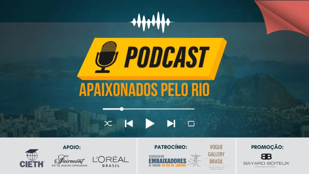 Arte, França e nutrição no Podcast Apaixonados pelo Rio