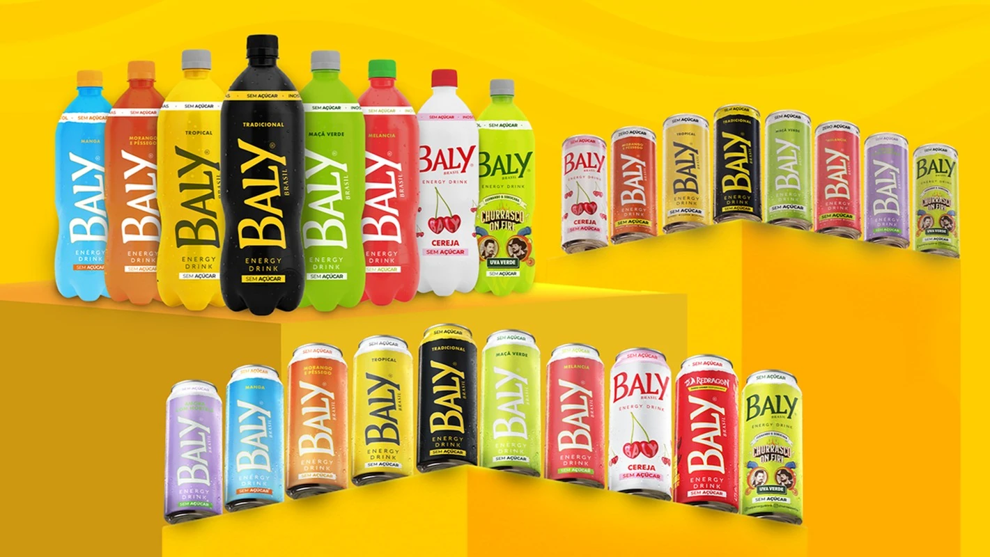 Baly presenta la mayor línea de energéticos cero de Brasil