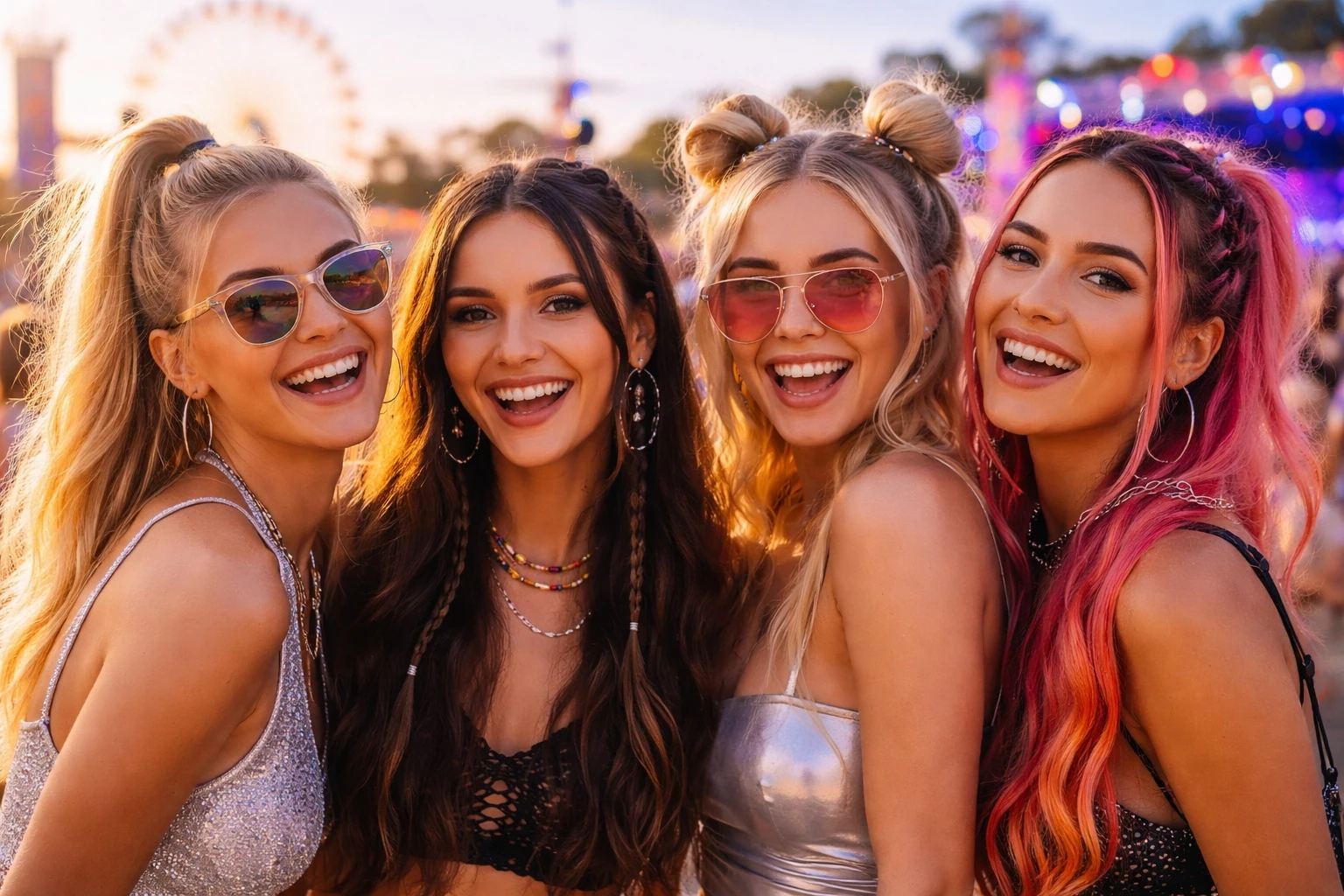 Tendências de penteados para brilhar no Lollapalooza 2026