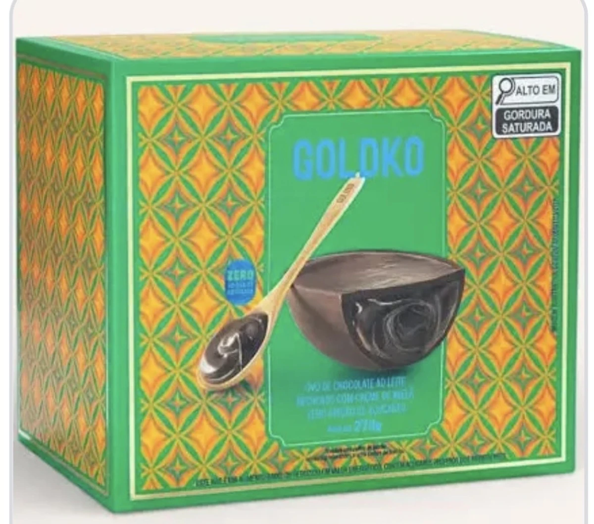 GoldKo lança ovos de Páscoa zero açúcar com recheio de colher