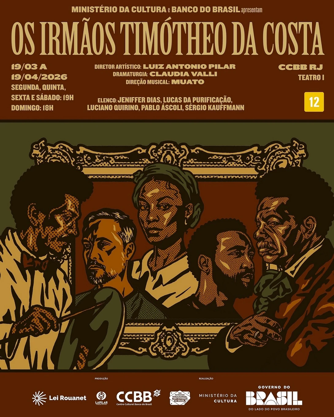 Musical resgata pintores negros apagados da história