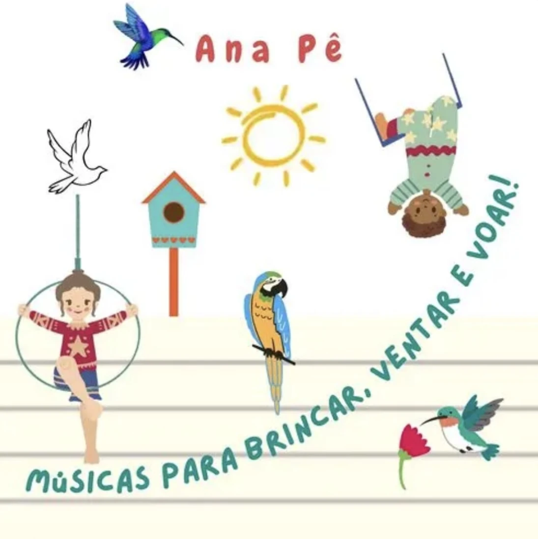 Ana Pê estreia álbum infantil com nomes da MPB e do rock