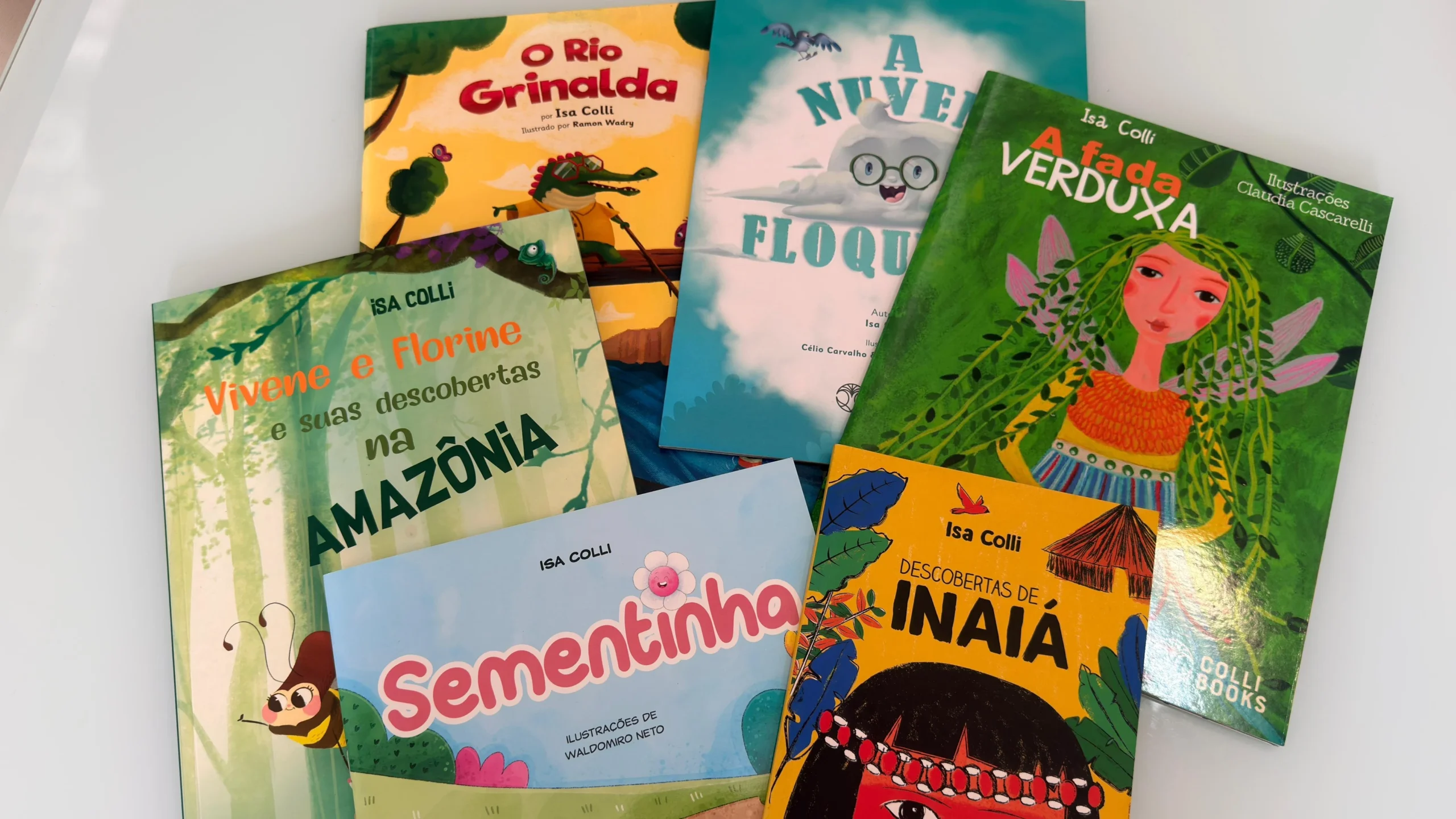 Isa Colli usa a fantasia infantil para salvar o planeta