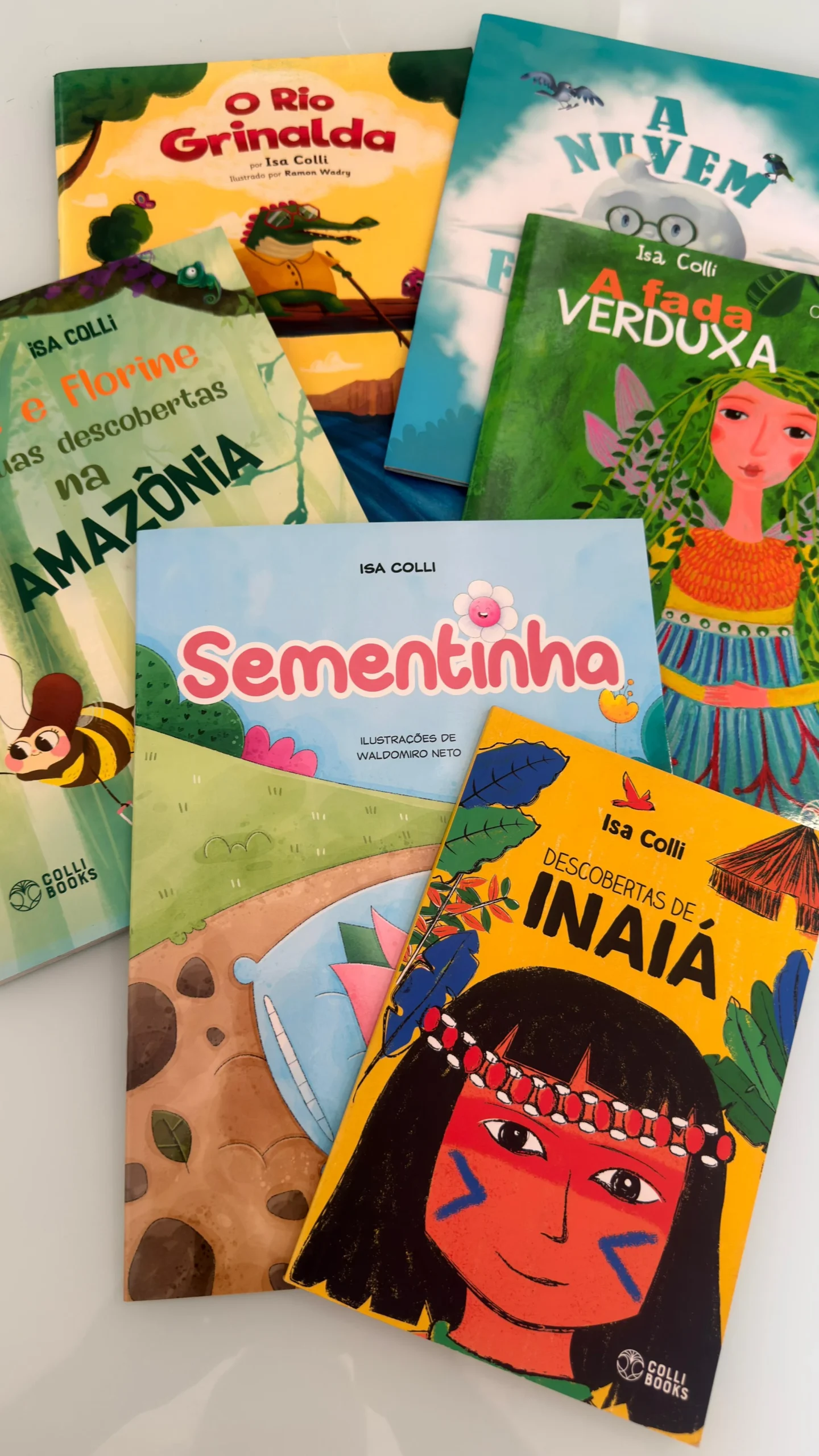 Isa Colli usa a fantasia infantil para salvar o planeta