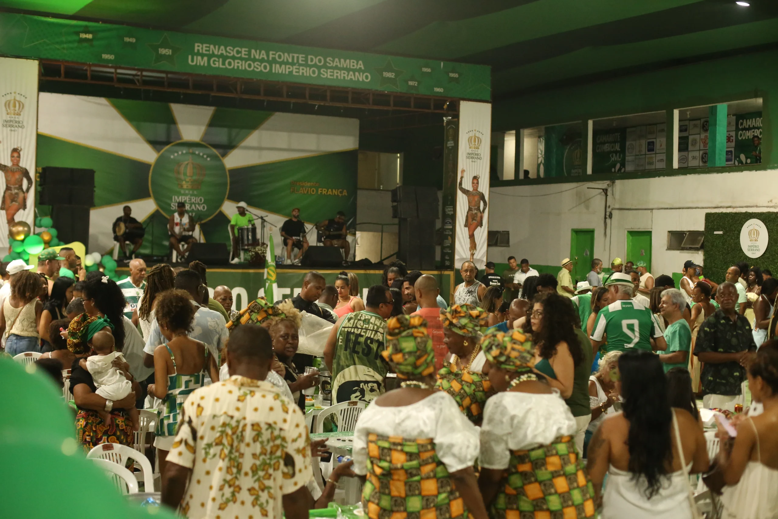 Império Serrano turns 79 with free samba celebration
