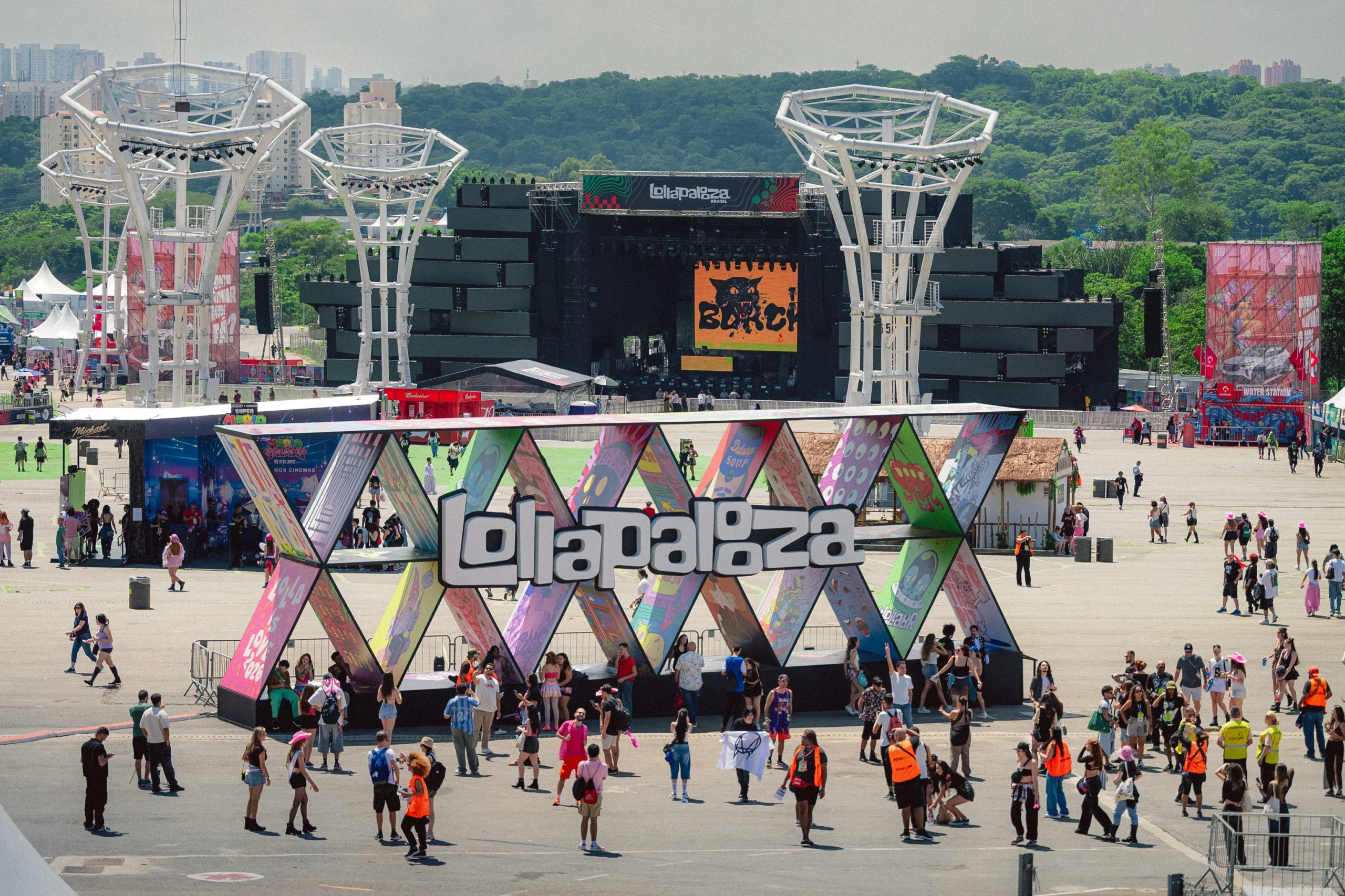 Lollapalooza BR 2026: el 52% del público viajó desde fuera de SP