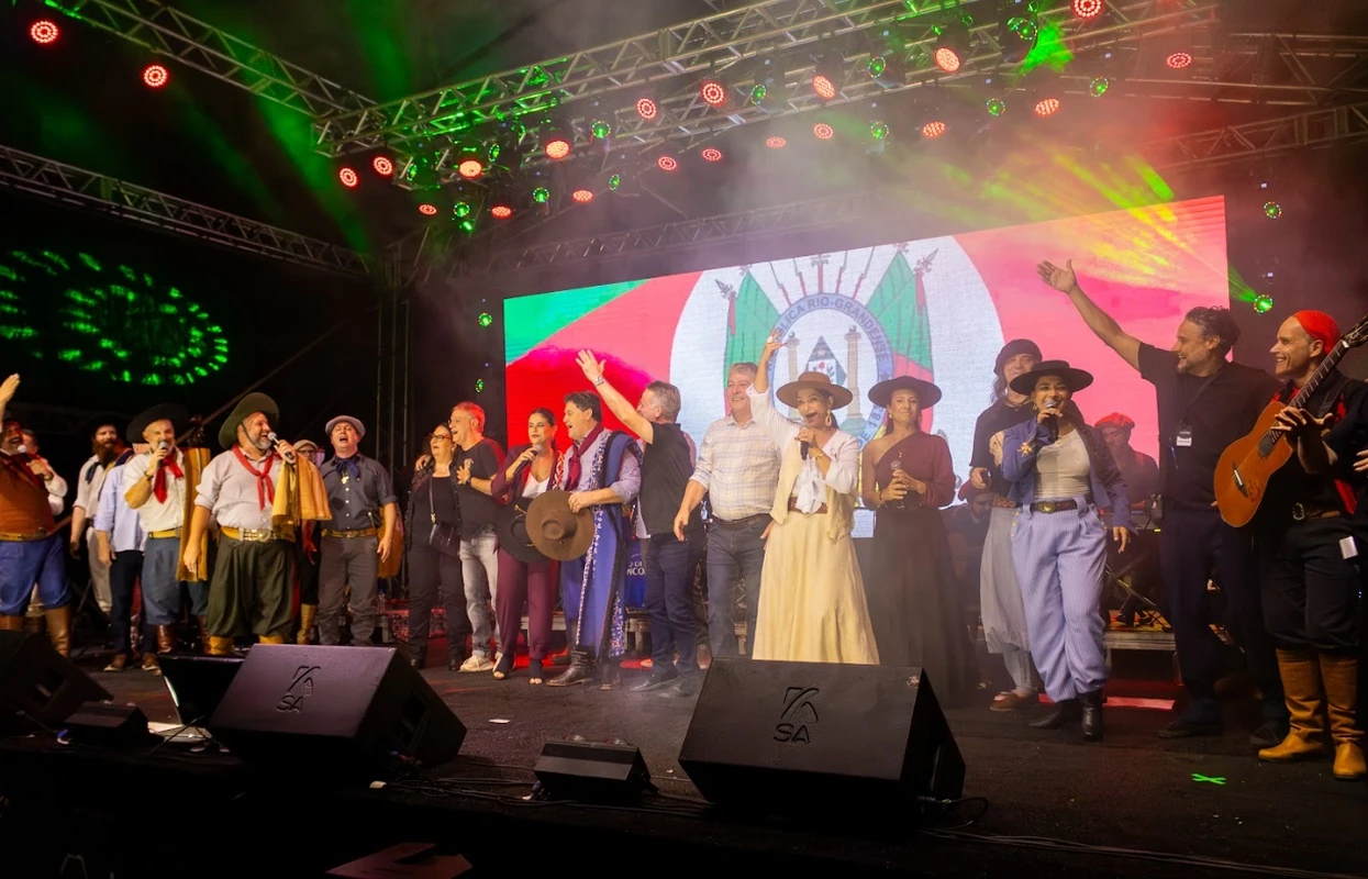 5,5 mil pessoas celebram a música gaúcha em Vacaria