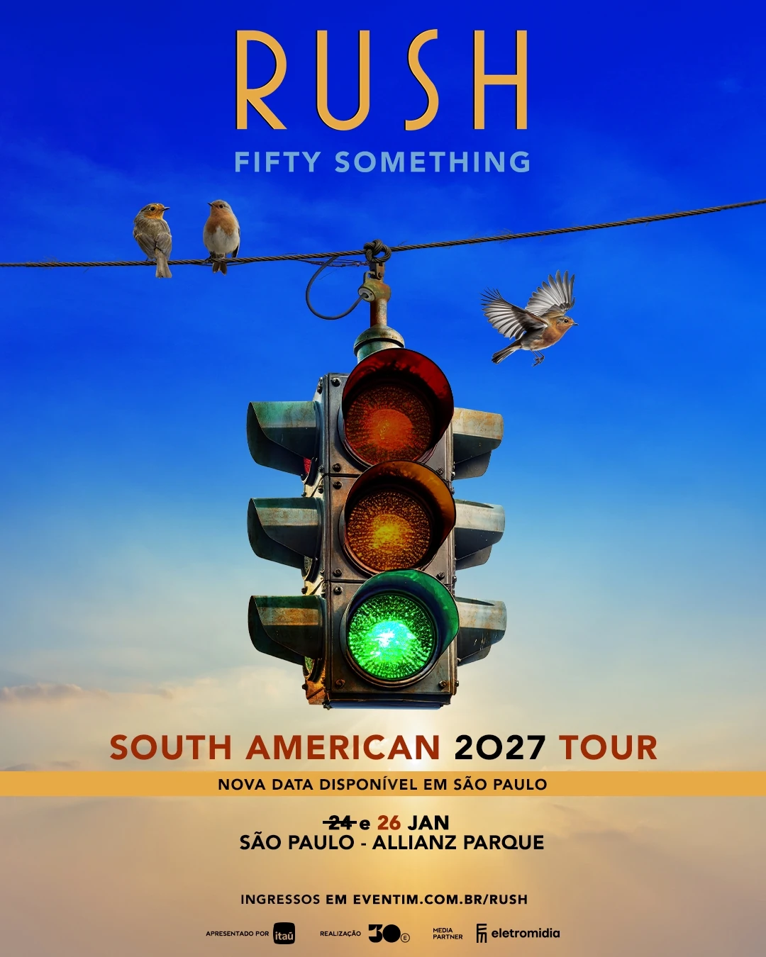 Rush adds extra São Paulo show after sellout