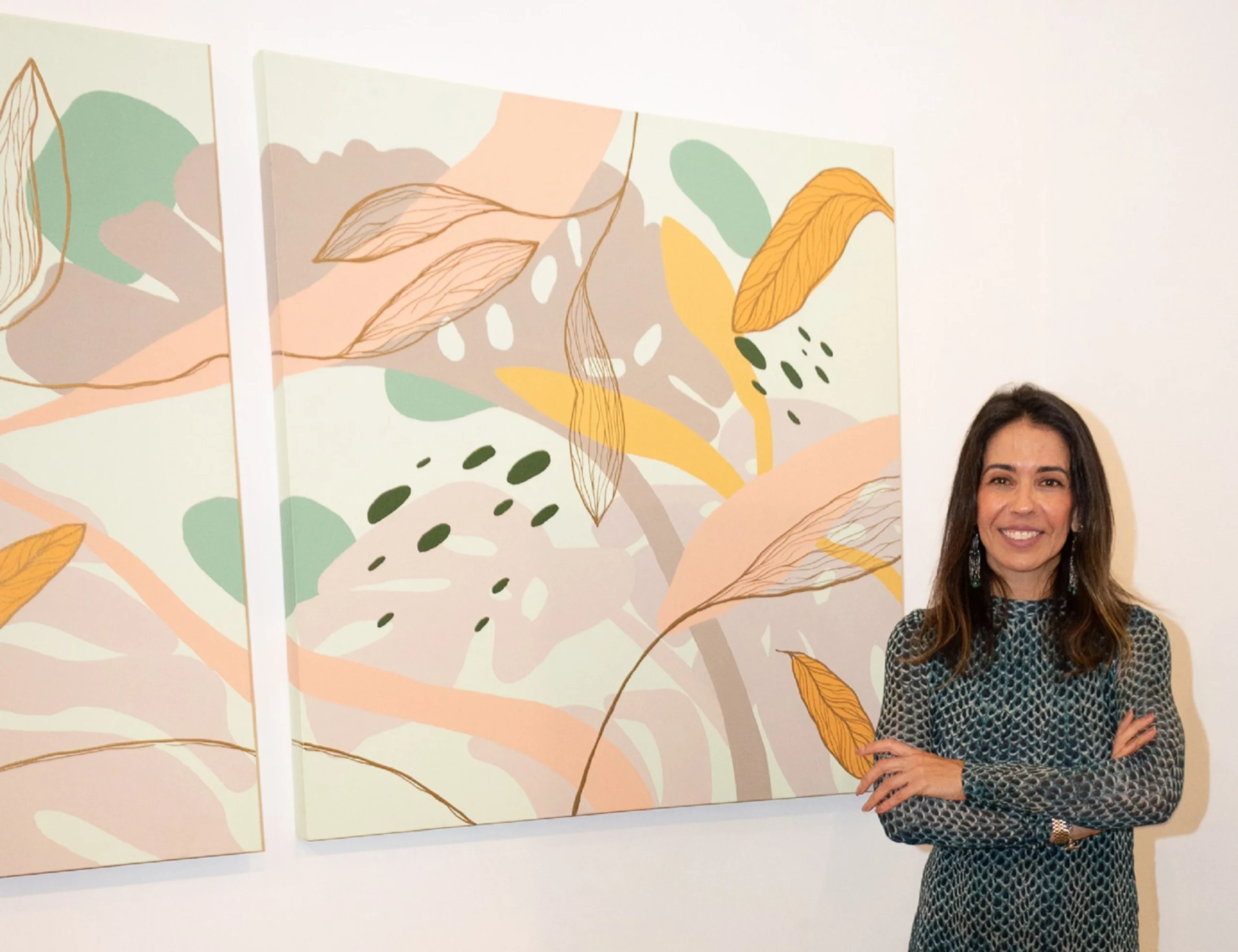 Pintura en vivo gratis y vinos en Recreio Shopping