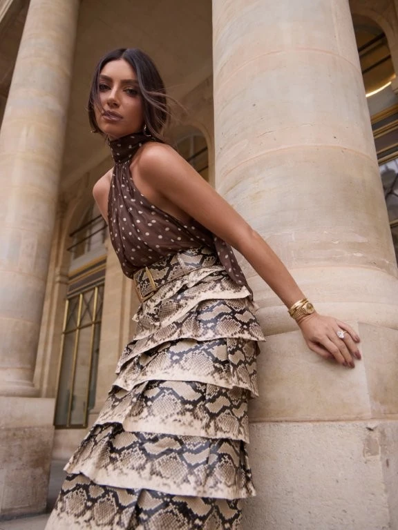 Victoria Hamuche brilha nos desfiles da Paris Fashion Week