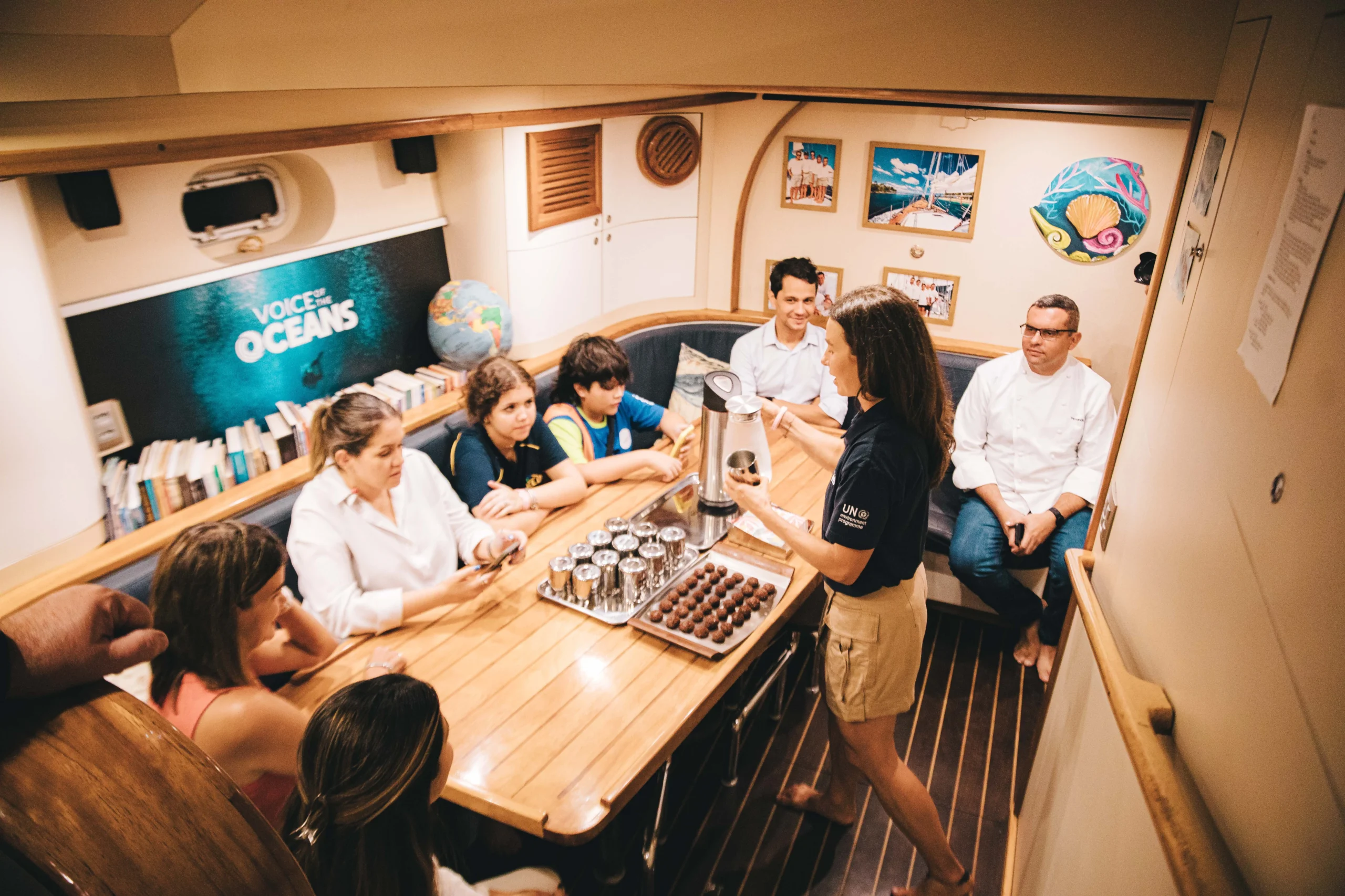 Familia Schurmann llega a Recife con la Voz de los Océanos