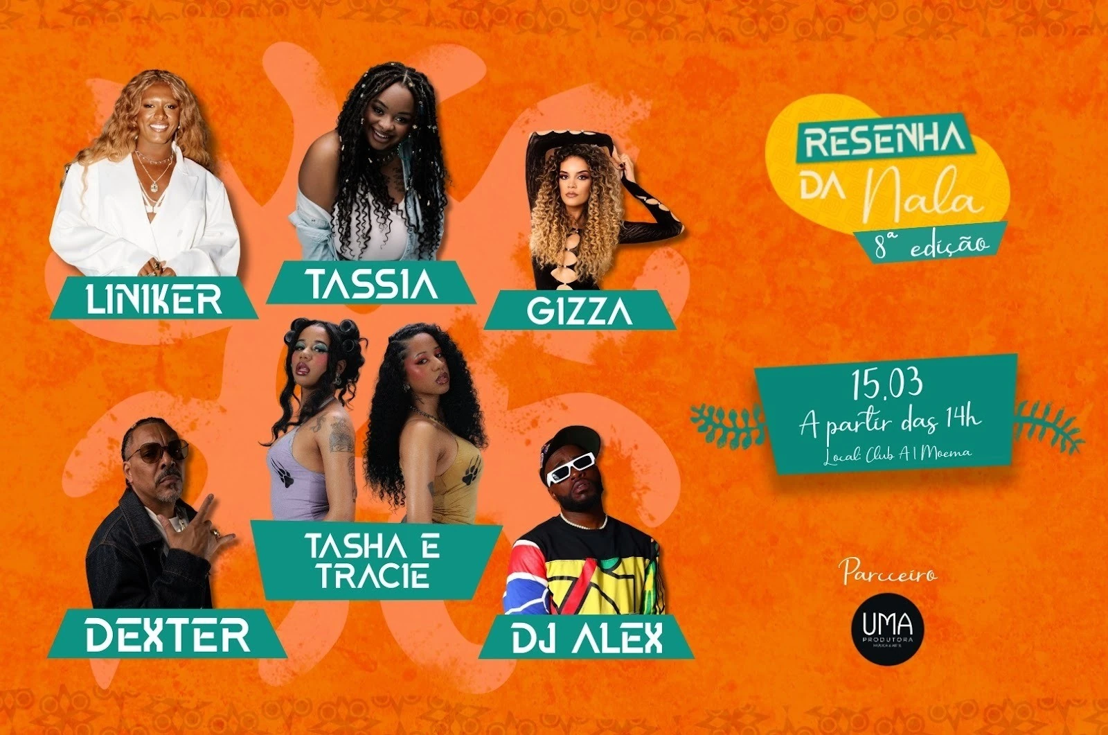 Resenha da Nala celebra 8ª edição com Liniker e mais