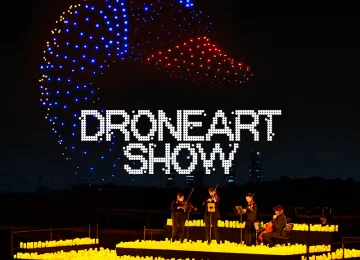 Vivaldi meets drones: classical music lights up São Paulo