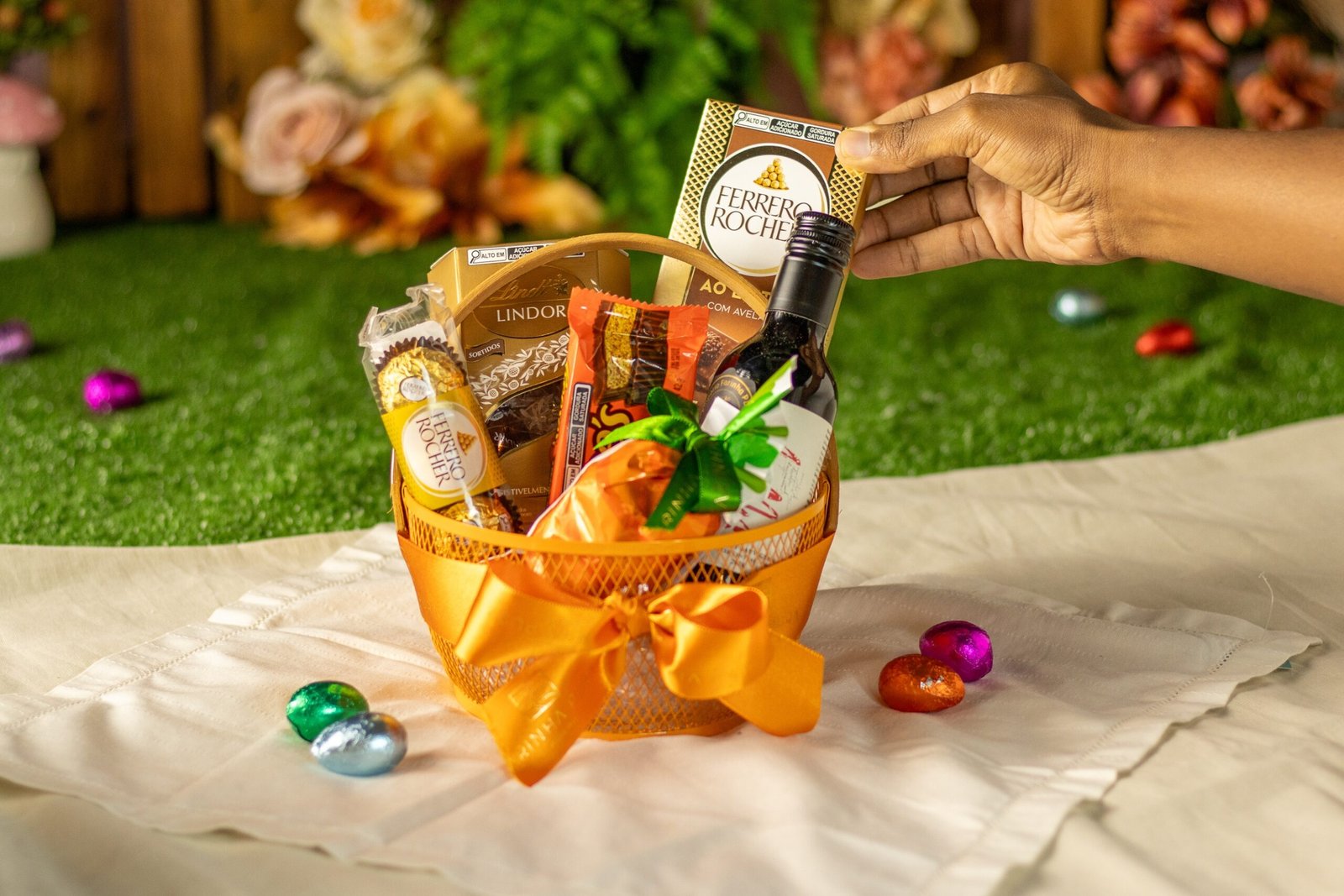 Páscoa 2026: kits com vinho, chocolate belga e surpresas para crianças - Foto: Divulgação