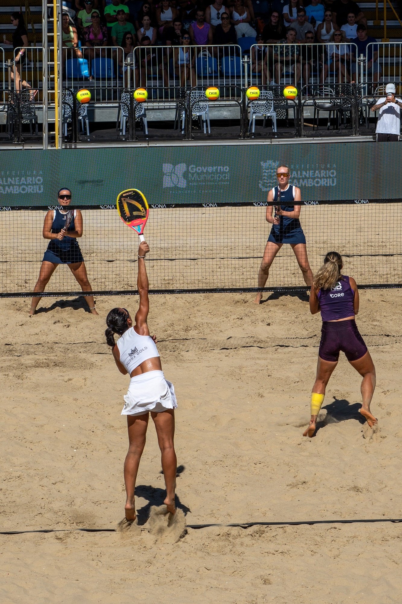 Russas vencem e Spoto-Gianotti fazem tetra em BC - Foto: G2 Filmes/ITF BT400 BC