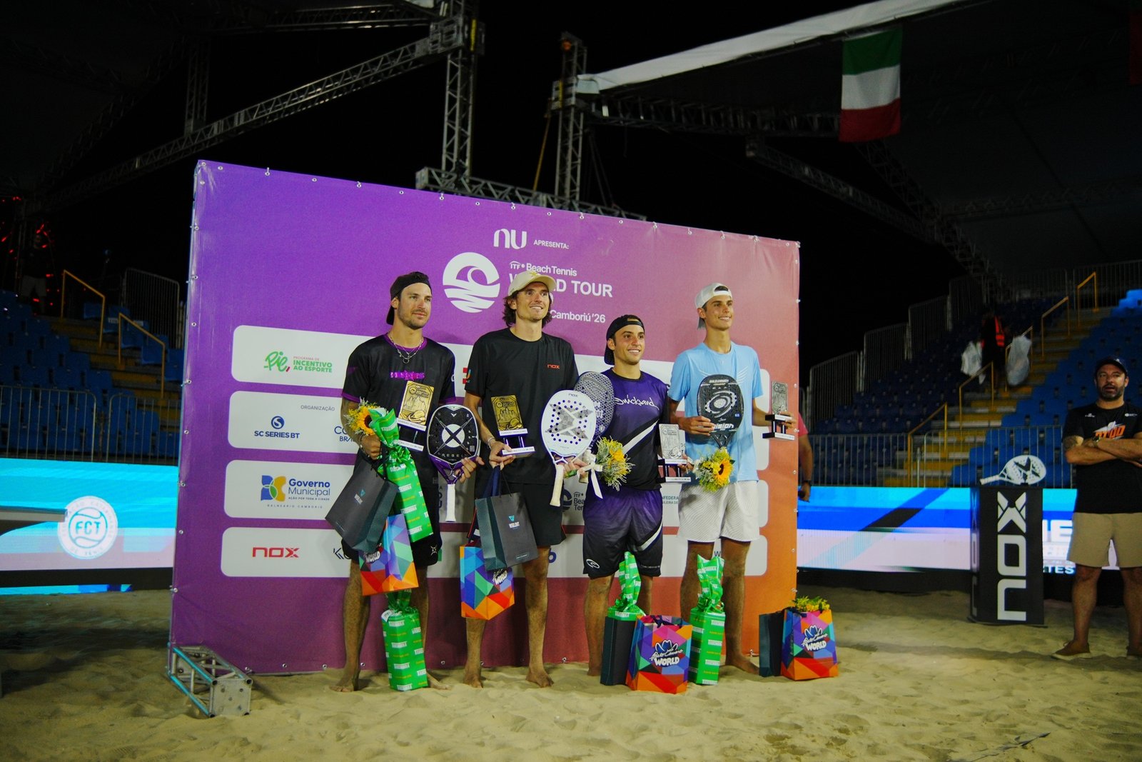 Russas vencem e Spoto-Gianotti fazem tetra em BC - Foto: G2 Filmes/ITF BT400 BC