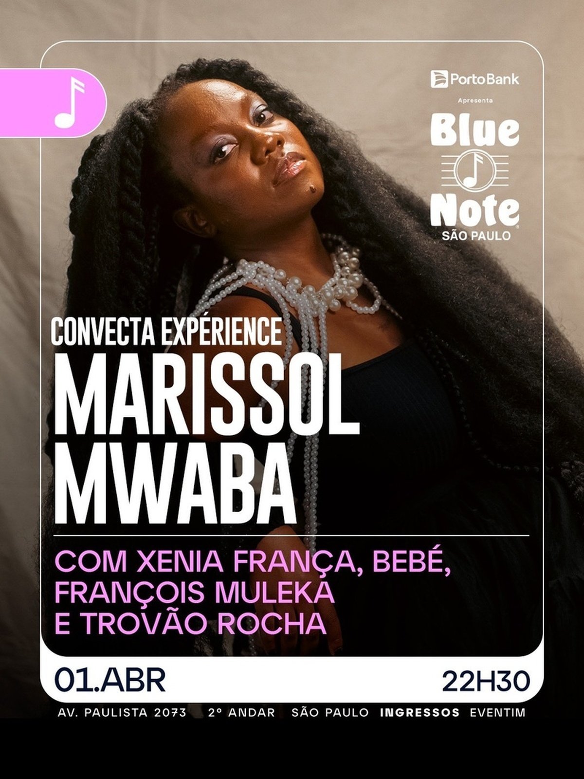 Blue Note SP tem bossa nova, soul e jazz em abril